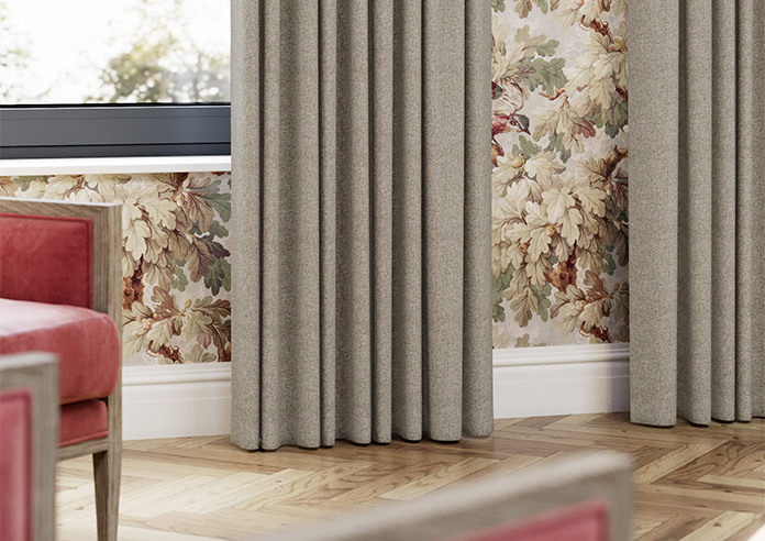 Roslin (Blackout), French Stone - Made to Measure Curtains - Image 5